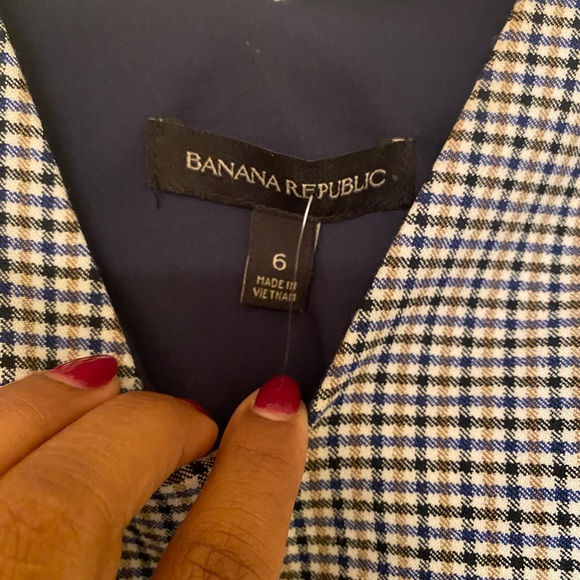 Houndstooth Banana Republic Dress - Picture 3 of 3